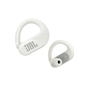 JBL Endurance Peak II - White - Waterproof true wireless sport earbuds - Detailshot 7